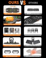 BBTOPS Push Up Board, Pilates Bar & Fitness Accessories, 25 in 1 Foldable Push up Bar for Home Gym, Workout Exercise Professional Push Up Strength Training Equipment for Man and Women - Image 3