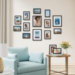 Vittanly 15 Pack Picture Frames Collage Wall Decor for Mounting or Tabletop Display, Gallery Frame Set for Family, Multi Sizes Including 3pcs 8x10, 6pcs 5x7, 6pcs 4x6, Black - Image 5
