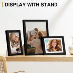 Vittanly 15 Pack Picture Frames Collage Wall Decor for Mounting or Tabletop Display, Gallery Frame Set for Family, Multi Sizes Including 3pcs 8x10, 6pcs 5x7, 6pcs 4x6, Black - Image 6