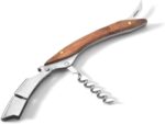 Professional Waiter Corkscrew Wine Key for Bartenders Set of 3,With Long Rosewood Handle Stainless Steel Handle Wine Opener for Bar Restaurant Waiters, Sommelier, Bartend (Long Rose Wood 3 Packs) - Image 5