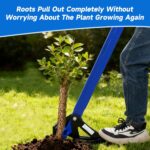Sapling Puller Tool - Heavy Duty Tree Root Puller for ¼ to 2" Woody Stems | Fully Uproots Trees & Shrubs | Ergonomic Garden Tool for Landscaping, Farming, Forestry - Image 3