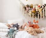 Stuffed Animal Storage Hammock Corner X-Large with LED Light - Baby Hammock Hanging Holder Plushies Net for Stuff Animals Organizer - Cute Room Decor Aesthetic Kids Toddler Nursery Bedroom Boho - Image 3