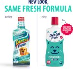 Dental Fresh Water Additive for Dogs and Cats, Clean Teeth and Fresh Breath, Daily Pet Oral Care Just Add to Water, Flavorless, 8 fl oz - Image 3
