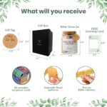 90 Day Bible Verse Jar for Women – Chirstian Mothers Day Gifts For Mom & Nana, Religious Baptism & Birthday Gifts, Color Coded Bible Verses in a Jar, Read Me When for Jesus Prayer - Image 4