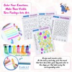 Mood Tracker Journal Set for Teen Girls & Women | 126-Day Guided Mental Health & Self-Care Planner with Daily Check-In, Weekly Reflection, Mood Charts & Mindfulness Cards | Journal Gift Kit - Image 5