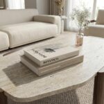 ZICOTO Beautiful Decorative Books - Set of 2 Boxes Enhance Your Coffee Table, Bookshelf or Mantel Decor - Aesthetic Fake/Faux Books for Modern Home Decoration, Photo Storage and as a Keepsake Box - Image 3