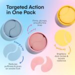 TEREZ & HONOR Eye Patches Gift Set - 3-Pack (x 60 Pcs) Korean Hydrogel Eye Masks with Caffeine, Collagen & Vitamin C - For Puffy Eyes, Dark Circles, Fine Lines, Wrinkles & Bags, Travel Case Included - Image 3