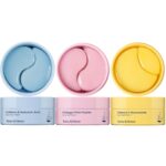 TEREZ & HONOR Eye Patches Gift Set - 3-Pack (x 60 Pcs) Korean Hydrogel Eye Masks with Caffeine, Collagen & Vitamin C - For Puffy Eyes, Dark Circles, Fine Lines, Wrinkles & Bags, Travel Case Included - Image 6