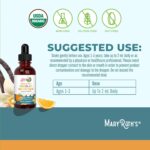 MARYRUTH'S Organics Multivitamin & Multimineral with Iron for Toddlers | USDA Organic | Sugar Free | Multivitamin Liquid Drops for Kids Ages 1-3 | Immune Support | Vegan | Non-GMO | 2 Fl Oz - Image 4