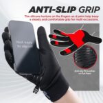 RUIXUE Winter Gloves for Men Women, Warm Thermal Windproof Touchscreen Non-Slip - Image 5