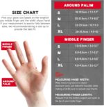 RUIXUE Winter Gloves for Men Women, Warm Thermal Windproof Touchscreen Non-Slip - Image 7