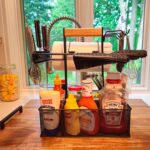 Geesta Grill Caddy for Outdoor Grill, BBQ Picnic Camping Caddy with Paper Towel Holder & Magnetic Tool Holder, Condiment Storage Utensil Kitchen Organizer for RV Camper, Tailgate Accessories - Image 5