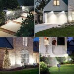 Tadyreal Solar Spot Lights Outdoor 10 Pack, [46 LED/3 Modes] Solar Landscape Spotlights Waterproof, 2-in-1 Auto On/Off Solar Powered Lights for Outside Yard Garden Wall Pathway(Cool White) - Image 3
