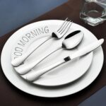 Silverware Set for 8, 40 Piece Heavy Duty Stainless Steel Flatware Utensils Cutlery Set Including Steak Knife Fork and Spoon, Dishwasher Safe, Gift Package for Wedding Housewarming - Image 4