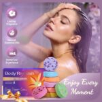 Shower Steamers Aromatherapy - 8 Pack Shower Bombs with Essential Oils, Gifts for Mom Wife, Birthday Gifts for Women Self Care Relaxation Home SPA Teacher Appreciation Gift - Image 3