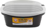 Arm & Hammer Large Sifting Litter Box Scoop Free Cat Litter Tray with Microban, Made in USA - Image 3
