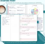 Clever Fox Self-Care Journal – Daily Reflection Notebook – Mental Health & Personal Development Planner, Meditation & Mood Log, A5 (Aquamarine) - Image 3