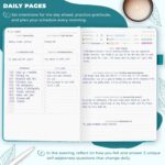 Clever Fox Self-Care Journal – Daily Reflection Notebook – Mental Health & Personal Development Planner, Meditation & Mood Log, A5 (Aquamarine) - Image 5
