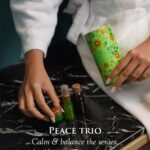 SPA CEYLON Peace Wellness Trio Set, Holistic Spa Essentials for Calming, Natural Ingredients, Ayurvedic Bath Gift Set, Shower Gel, Body Mist, Balm, Gift for christmas (150 g, Lemongrass) - Image 4