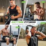 Twister Arm Trainer for Men, Chest Workout Equipment 5-Level Adjustable (40-130lb) with Ergonomic 27° Targets Biceps/Clip/Thigh, Portable Exerciser for Home Gym Travel Fitness - Image 6