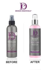 Design Essentials Bamboo & Silk HCO Leave-In Conditioner, Thermal Protection for Natural and Relaxed Hair, Softens & Detangles, 8 Oz, Pack of 1 - Image 4