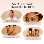 Kitsch Dermaplane Razor for Women Face – Face Razors for Women & Men, Eye Brow Razors & Face Shaver – Exfoliating Facial Razor & Dermaplaner as Skin Care Tool for Smoother Skin - Terracotta, 6 pcs - Image 4