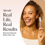 Kitsch Dermaplane Razor for Women Face – Face Razors for Women & Men, Eye Brow Razors & Face Shaver – Exfoliating Facial Razor & Dermaplaner as Skin Care Tool for Smoother Skin - Terracotta, 6 pcs - Image 5