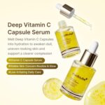 medicube Deep Vitamin C Capsule Serum | Hydrating Vitamin C Serum for Dull & Uneven-Looking Skin with Visible Concerns | Liposome Capsules for Smooth, Radiant Texture | Korean Skincare 1.01 fl.oz - Image 3