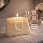 Handbag Candle in GiftBox - Air Wax - Designer-Inspired Luxury Gifts for Women - Birthday Gift for Women - Unique Gift for Her - Bougie Gifts for Girlfriend - Luxury Home Decor - Image 4