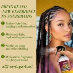 Goiple Loc Moisturizing Spray for Dull, Dry Locs - Daily Passion Fruit Hair and Scalp Moisturizer for Dreadlocks, Microlocks, Braids- Refreshing Moisturizer Loc Spray for Anti-frizz (8.45fl oz) - Image 4