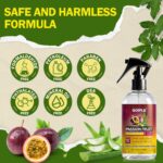 Goiple Loc Moisturizing Spray for Dull, Dry Locs - Daily Passion Fruit Hair and Scalp Moisturizer for Dreadlocks, Microlocks, Braids- Refreshing Moisturizer Loc Spray for Anti-frizz (8.45fl oz) - Image 6