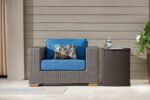 Rubbermaid Small Resin Outdoor Storage Deck Box (19 Gal) Weather Resistant Brown Deck Organization for Home/Small Garden Tools/Grilling Accessories/Pool Supplies - Image 3