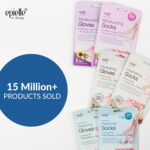 Epielle Intensive Repairing Hand & Foot Masks, Restore and Moisturize Dry, Cracked Skin, Self Care Gifts for Women, Spa Kit, Mothers Day Gifts, 6 Moisturizing Gloves & 6 Moisturizing Socks - Image 3