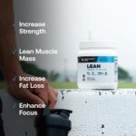 Transparent Labs Lean Pre-Workout - Body Recomposition Pre Workout for Men and Women with Acetyl L-Carnitine, Beta Alanine Powder, & PurCaf Organic Caffeine Powder - 30 Servings, Blue Raspberry - Image 5