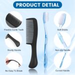 50 Sets Personal Hygiene Kit Basic Toiletry Kits Homeless Supplies Bulk for Women,Men,Travel,Charity,Business Include 50 Toothbrush, 50 Toothpaste, 50 Comb, 50 Bath Soap and 250 Floss Picks - Image 4