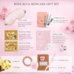 30pcs Mothers Day Gift, Rose Facial Skin Care Set for Women, Gifts for Women, Spa Gifts Basket Set, Face Cream, Serum, Shower Accessories, Bath and Body & Facial Kit, Birthday, Christmas, Valentine's - Image 9