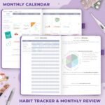 Clever Fox Compact A5 Medical Planner 12-Month – Medical Notebook, Health Diary, Wellness Journal & Logbook to Track Health – Self-Care Medical Journal – 12 Months, Undated (Purple) - Image 5