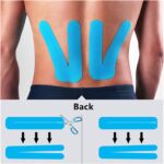 Athletic Recovery Elastic Tape Kinesiology Tape Kneepad Muscle Pain Relief Knee Pads for Gym Fitness Bandage (3.8cm X 5m, 2.5cm X 5m, 5cm X 5m) (Color : Black, Size : 2.5cm x 5m) - Image 4