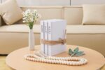 White Decorative Faux Books for Farmhouse & Living Room Decor - Coffee Table & Shelf Accent, Home Sweet Home - Image 5
