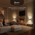 Briignite Night Light, Night Lights Plug into Wall, LED Projector Night Light, Soft White for Bedroom, Dimmable Brightness Dusk to Dawn Nightlight for Kids, Nursery, Bathroom, Home Decor, Gaming Room - Image 4