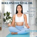 Calm Essential Oil Roll On, Aromatherapy Roll On Oil Blends for Stress Relief, Massage, Self Care Relaxation Gift - Image 3