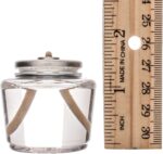 D'light Online Liquid Wax Disposable Clear Plastic Fuel Cells Liquid Votives - Dripless Liquid Candle, Smokeless Clean Burning (15 Hour Clear Fuel Oil Candles, 96 Pack - Easy to Open Packaging) - Image 4