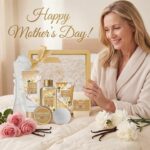 Spa Luxetique Gifts for Women 8pcs Vanilla Bath and Body Works Gift Set for Women Self Care Spa Gift for Womens Birthday Gift for Womens Grandma Mom Sister Friend Mothers Day Gifts for Mom - Image 3