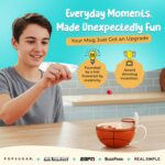 MAX'IS Creations The Mug with a Hoop Basketball Mug Funny Ceramic Coffee Mugs Cereal Bowl Sports Coach Kids Basketball Gifts for Boys 8-12 12-14 Girls Stuff Accessories Mini-Hoop for Kids, 16oz - Image 3