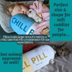Chill Pill Pillow - Preppy Cute Trendy Room Decor Aesthetic Throw Pillows, Funny College Dorm Teenager Y2K Teacher Doctor Nurse Lawyer Student Friend Sister Birthday for her (Yellow) - Image 6