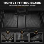 AOMSAZTO Floor Mats for Ford Bronco Sport 2021 2022 2023 2024 2025 2026-1st & 2nd Row All Weather Protection Car Floor Liners Waterproof Mats - Image 5
