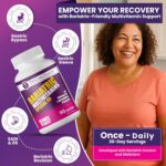 ProCare Health Bariatric Multivitamin with Iron 45mg (90 Capsules) with Reduced B12 - Post-Op Bariatric Vitamins for Gastric Bypass, Sleeve, Duodenal Switch, Sustain Recovery & Energy (3 Month Supply) - Image 3