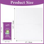 300 Pack Body Wipes Individually Wrapped(8" x 9.5"),Shower Wipes for Adults Bathing No Rinse,Personal Cleansing Wipes for Travel Gym,Bulk Deodorant for Homeless - Image 3