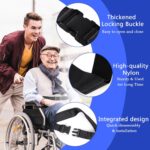 Wheelchair Seat Belt for Elderly & Disabled - Electric Scooters Replacement Band Accessory, Easy Install, Adjustable up to 61"L (61 inch) - Image 4