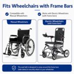 Wheelchair Seat Belt for Elderly & Disabled - Electric Scooters Replacement Band Accessory, Easy Install, Adjustable up to 61"L (61 inch) - Image 5